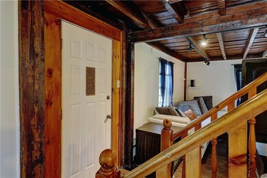Entry door front of the house