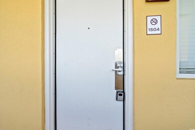 Doorway to property