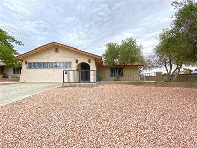 Mature desert landscaping on a large corner lot