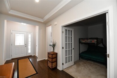 Tray Ceiling in the Entrance Foyer