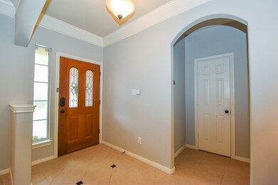 Elegant entry of the home.