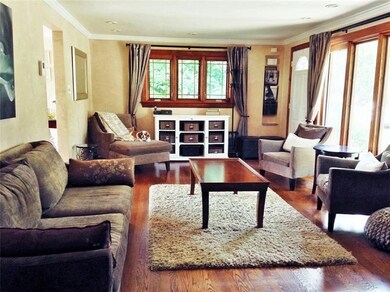 Stunning living room begins with beautiful hardwoo