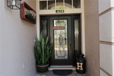 Leaded Glass entry door