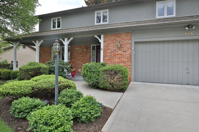 Covered front porch