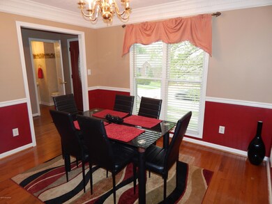 Formal dining room