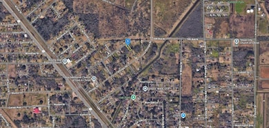 Aerial view of property's location