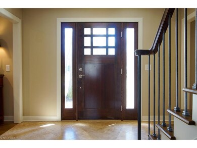 Foyer offers ceramic flooring.