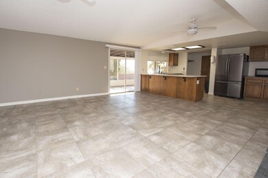 Family Room and Kitchen
