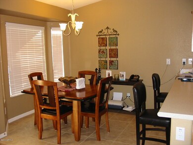 Kitchen eating area