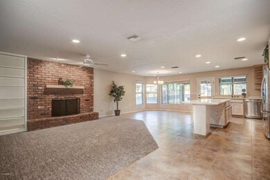 Kitchen and Living Room