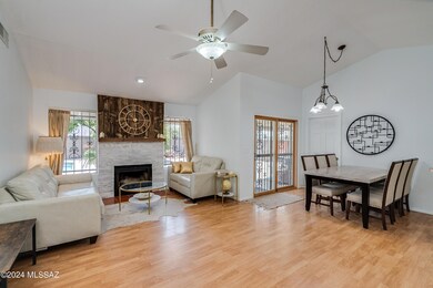 Living Room and Dining Area