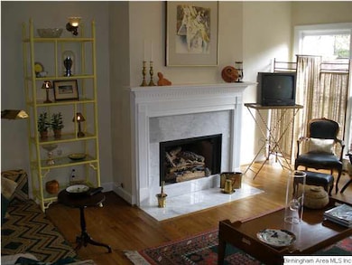 Living room with tons of windows.