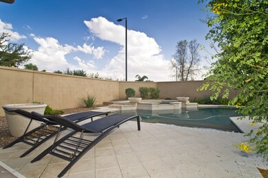 Looking out from covered patio