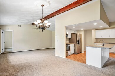 Kitchen into Dining Room