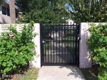 Gated Courtyard Entrance