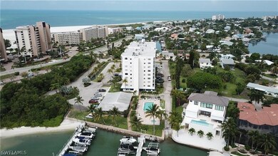 South end of building