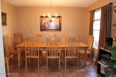 Dining Room Open to Kitchen