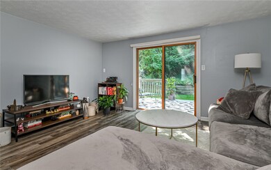 Step out through the Patio Doors from the Indoor L