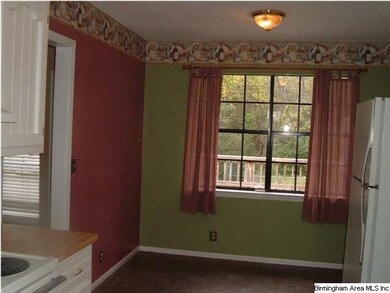 Eating area in kitchen.