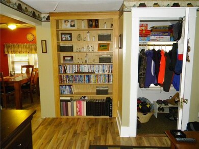 Built In Bookshelves and a Closet...