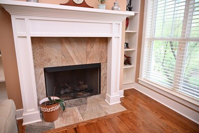 Cozy Family Room Fire Place