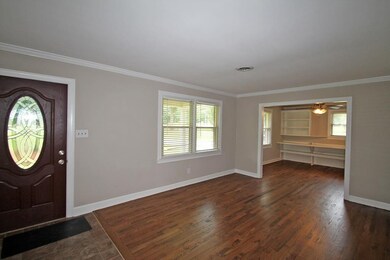 foyer, living room to office