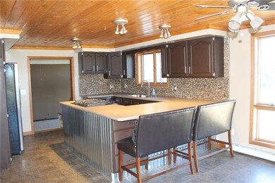 Breakfast Bar in Kitchen