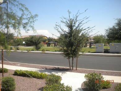 View from the front door of the park