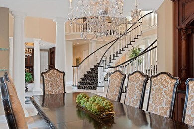 Custom built-in cabinetry, a bay window and a gas 