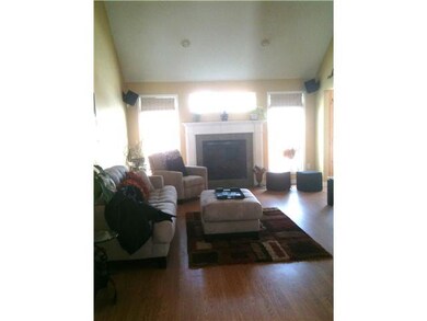 Great Room Transom Windows on Each Side and Above 