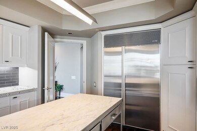 Stainless sub zero refrigerator