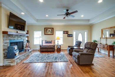 NEWER HAND SCRAPED HARDWOOD THROUGHOUT! (no carpet in this home)