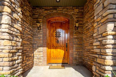 Beautiful & unique front door!