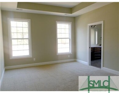 Master Bedroom. This split floor plan offers a nic