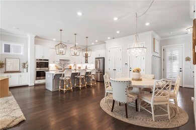 Dining and kitchen view