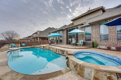 Gorgeously designed pool perfect for entertaining.