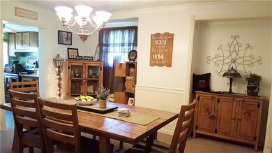 Formal Dining Room with Chandelier