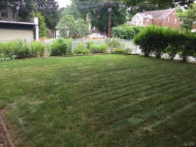 View from the covered patio