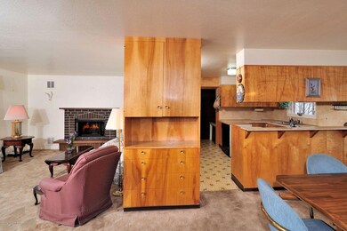 Living Room, Dining & Kitchen