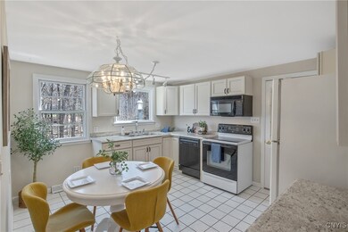 Light and bright eat-in kitchen