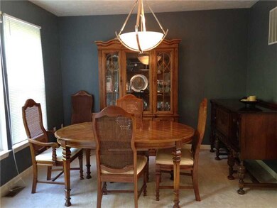 Dining Room. Large windows let in the morning sun!