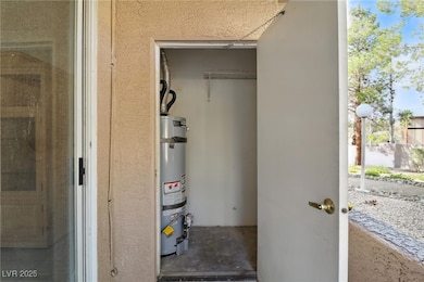Storage and water heater closet