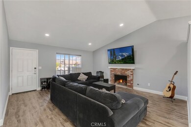 Family Room with High Ceilings.