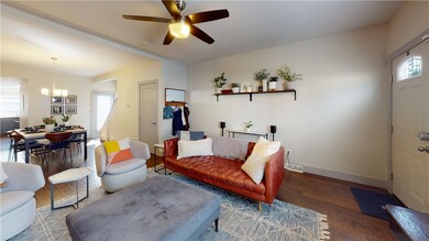 Living room toward Dining room