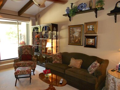 Family room with exit to the backyard!