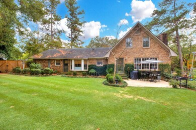 Back view with patio