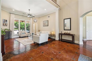 Foyer looking into Living room.