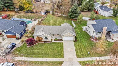 1901 Cherry Run aeral homoe with yard an