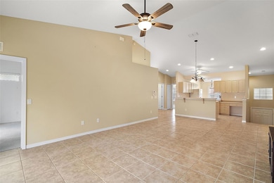 master bedroom entrance and living area view