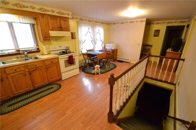 Kitchen with basement entry